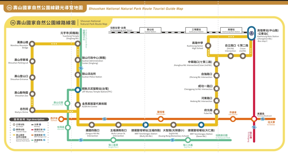 乘車路線圖片